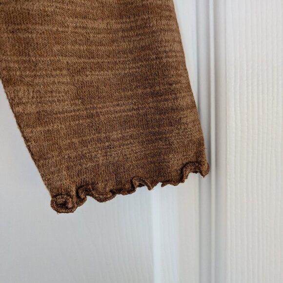 Old Navy kids cropped cardigan V neck button up size Large 10-12 - Picture 4 of 9